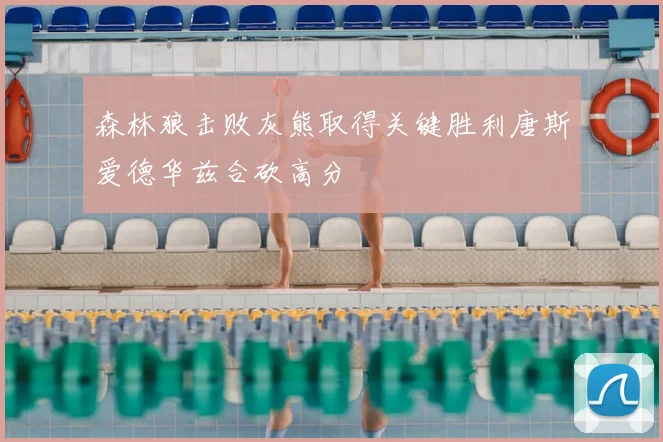 森林狼击败灰熊取得关键胜利唐斯爱德华兹合砍高分