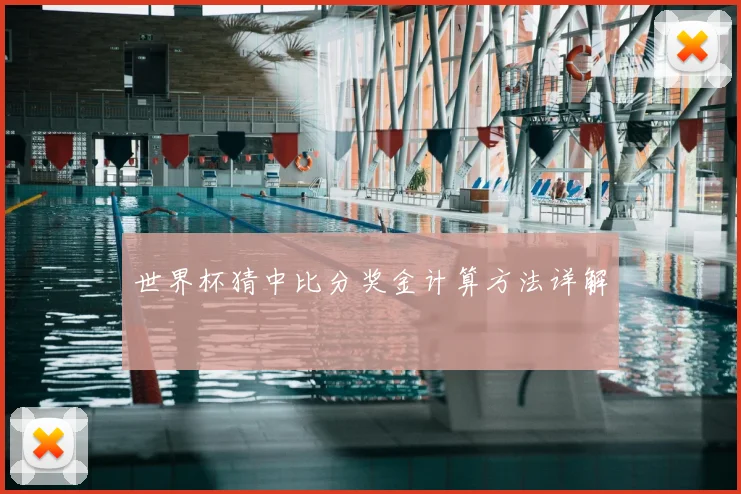世界杯猜中比分奖金计算方法详解